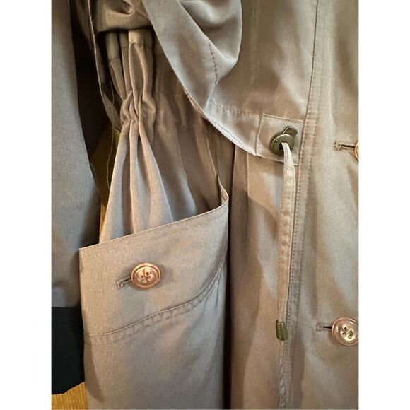 Utex Design Trench Coat Tan | Women Size 12 - Picture 3 of 9